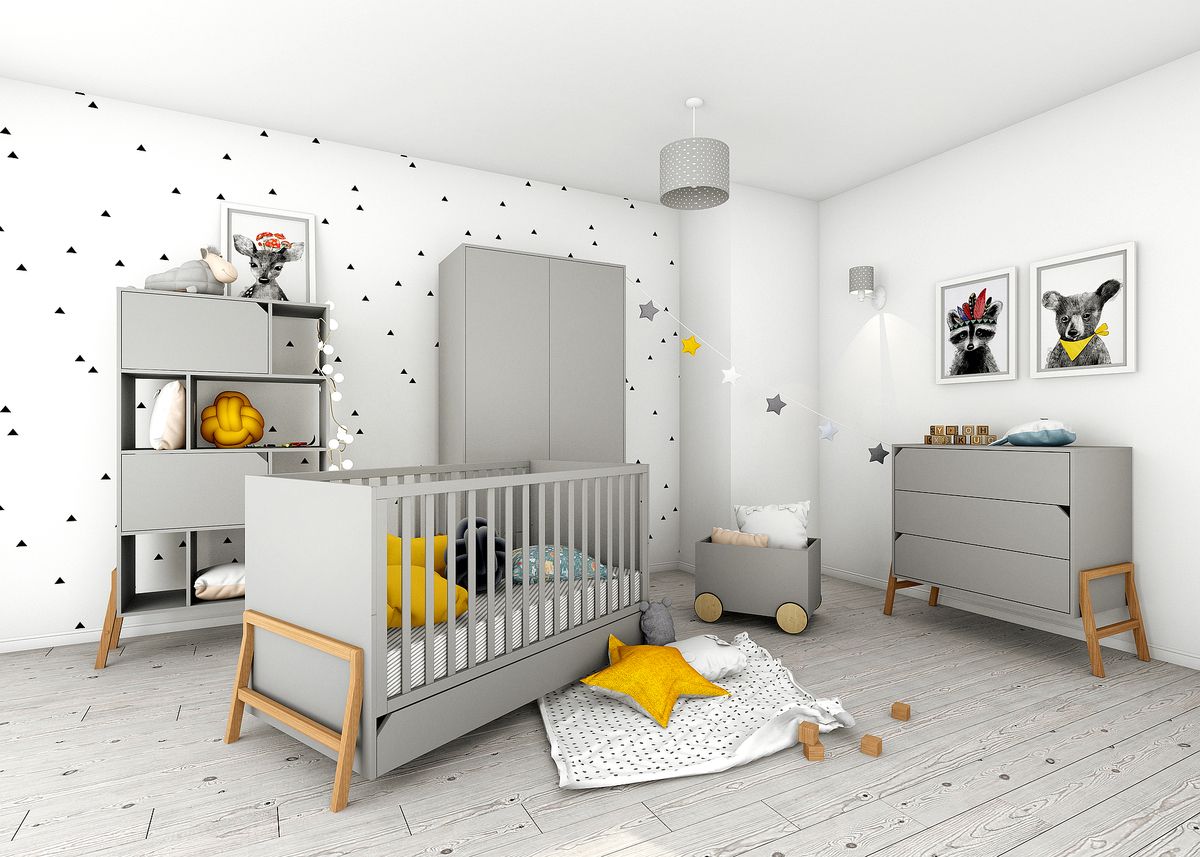 Bellamy dětská komoda Lotti Grey - obrázek 3
