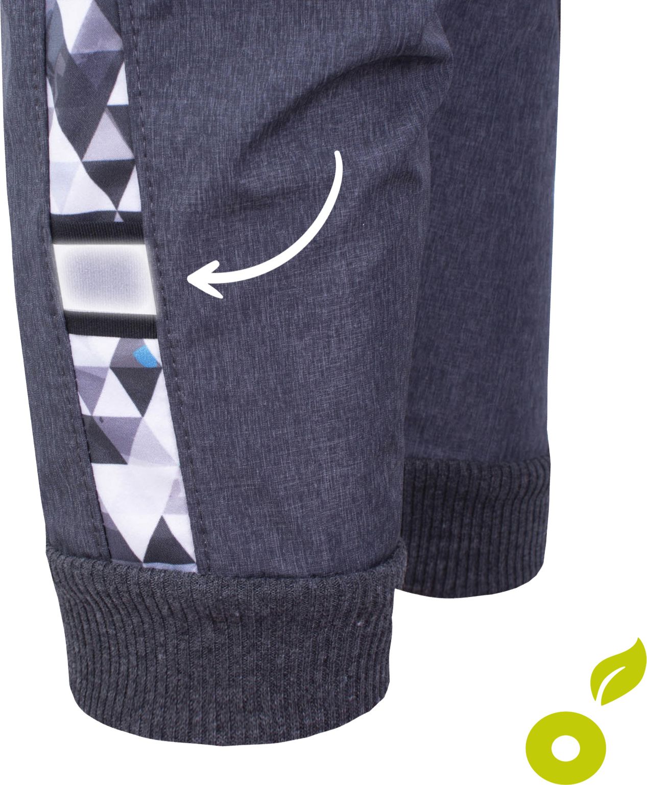 Unuo,  Softshellové kalhoty bez zateplení Street, Černá (Softshell kids trousers) Velikost (Size): 110/116 - obrázek 3