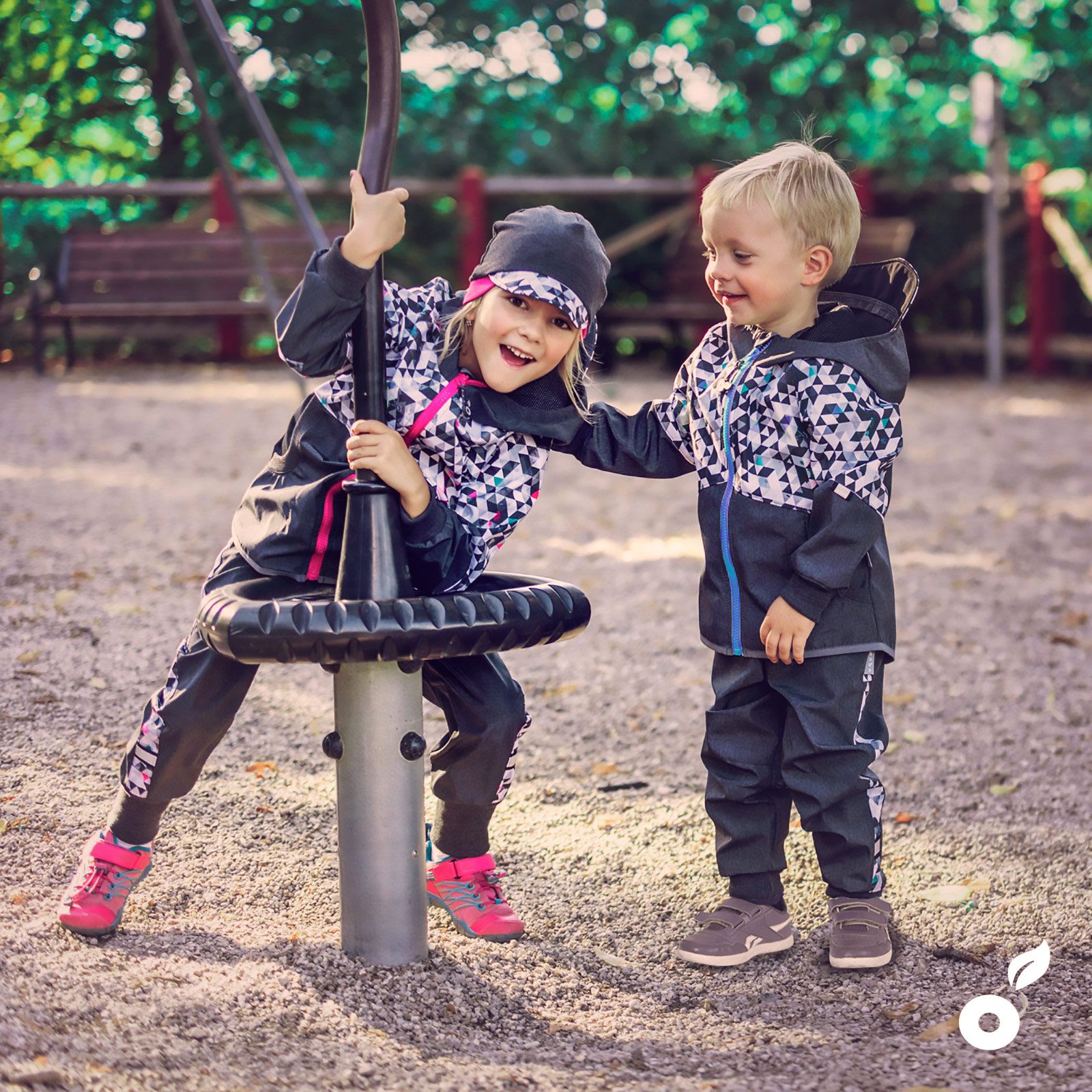 Unuo,  Softshellové kalhoty bez zateplení Street, Černá (Softshell kids trousers) Velikost (Size): 110/116 - obrázek 10