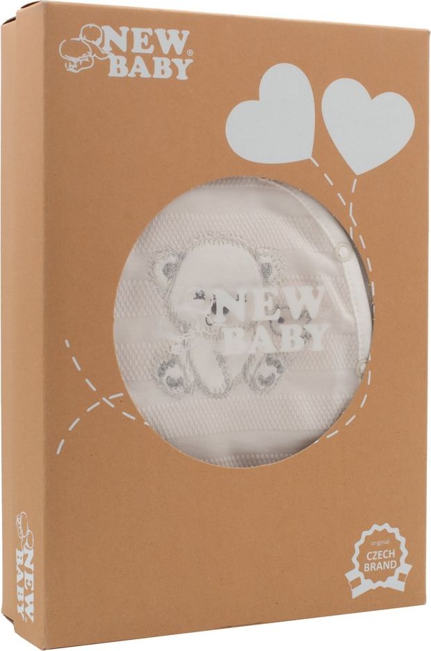 Kojenecká soupravička do porodnice New Baby Sweet Bear Varianta: modrá/50 - obrázek 27