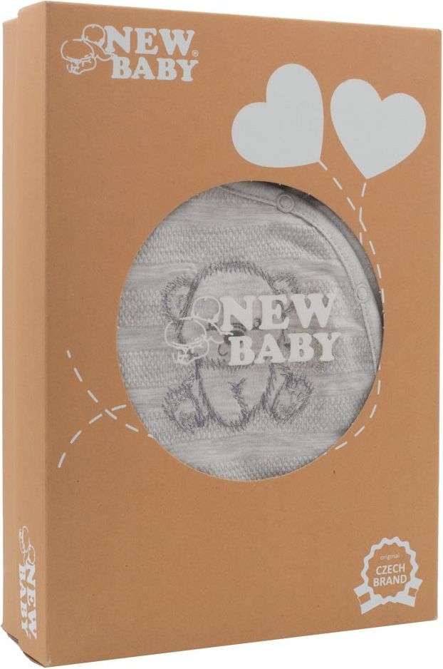 Kojenecká soupravička do porodnice New Baby Sweet Bear Varianta: modrá/50 - obrázek 67