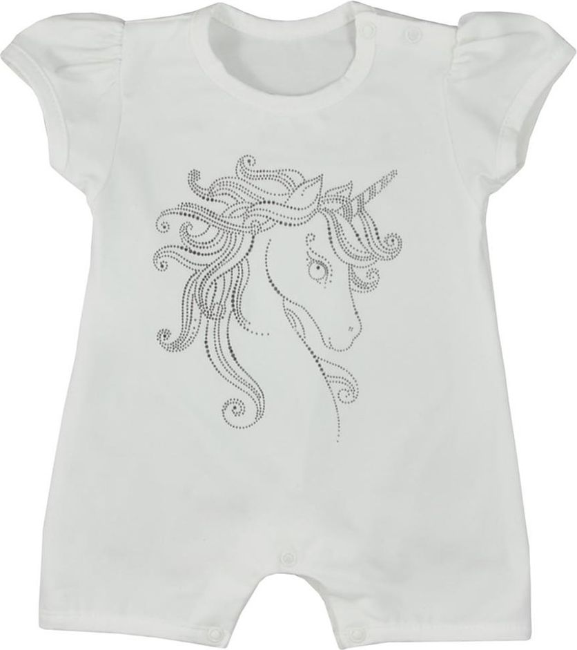 Kojenecký letní overal Koala Unicorn Summer Varianta: bílá/62 (3-6m) - obrázek 5