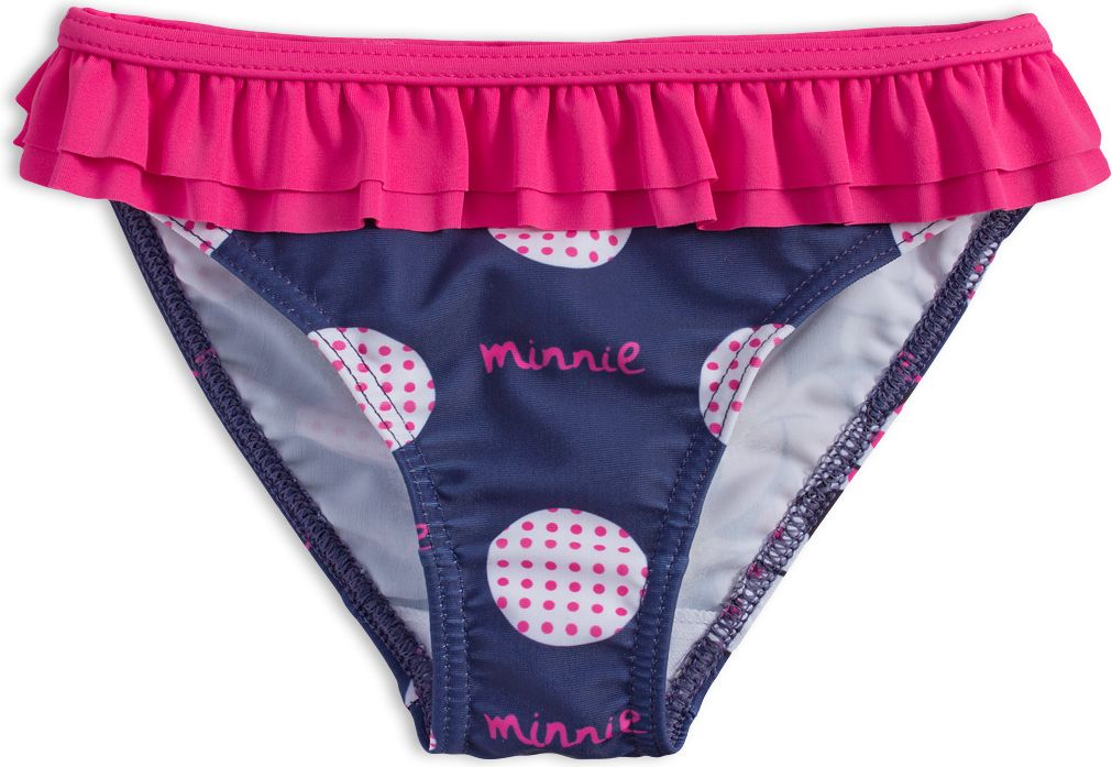 Dívčí plavky DISNEY MINNIE PUNTÍK modré Velikost: 98 - obrázek 1