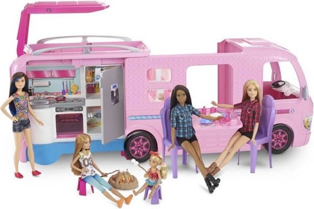 Barbie DREAM CAMPER KARAVAN SNŮ - obrázek 5