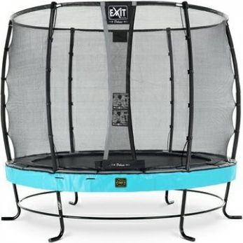 Trampolína EXIT Elegant Premium se sítí Deluxe 253 cm Modrá - obrázek 1