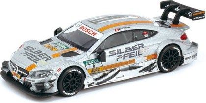 1:43 Mercedes-AMG C63 - stříbrný - obrázek 2