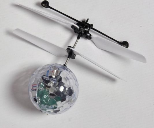 MAC TOYS Levitující planetka koule magická vrtulníková ovládání dlaní LED Světlo - obrázek 7