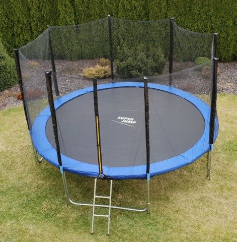 SuperJump Trampolína 366 cm + ochranná síť + žebřík - obrázek 5