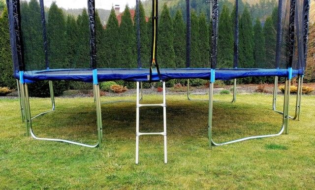 SuperJump Trampolína 500 cm + ochranná síť + žebřík - obrázek 2