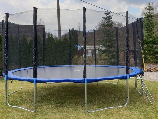 SuperJump Trampolína 500 cm + ochranná síť + žebřík - obrázek 4