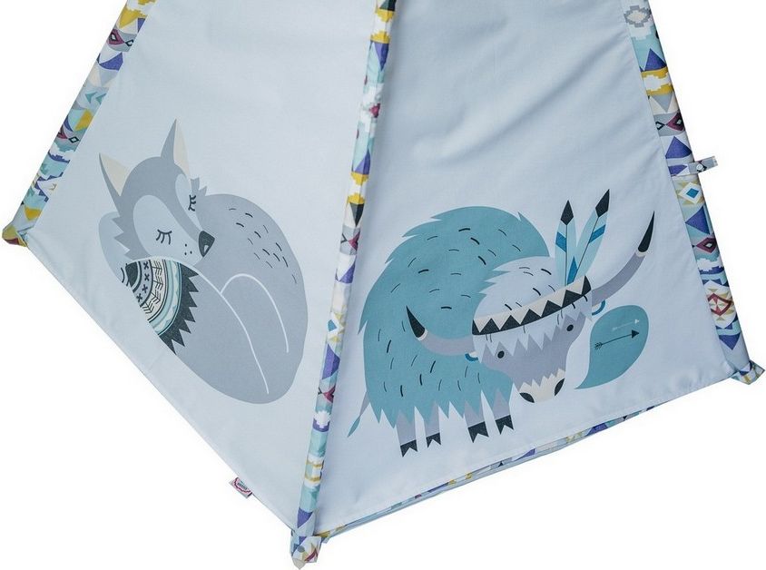 TEEPEE CUTE TRIBE BOYS ČTVERCOVÉ - obrázek 8