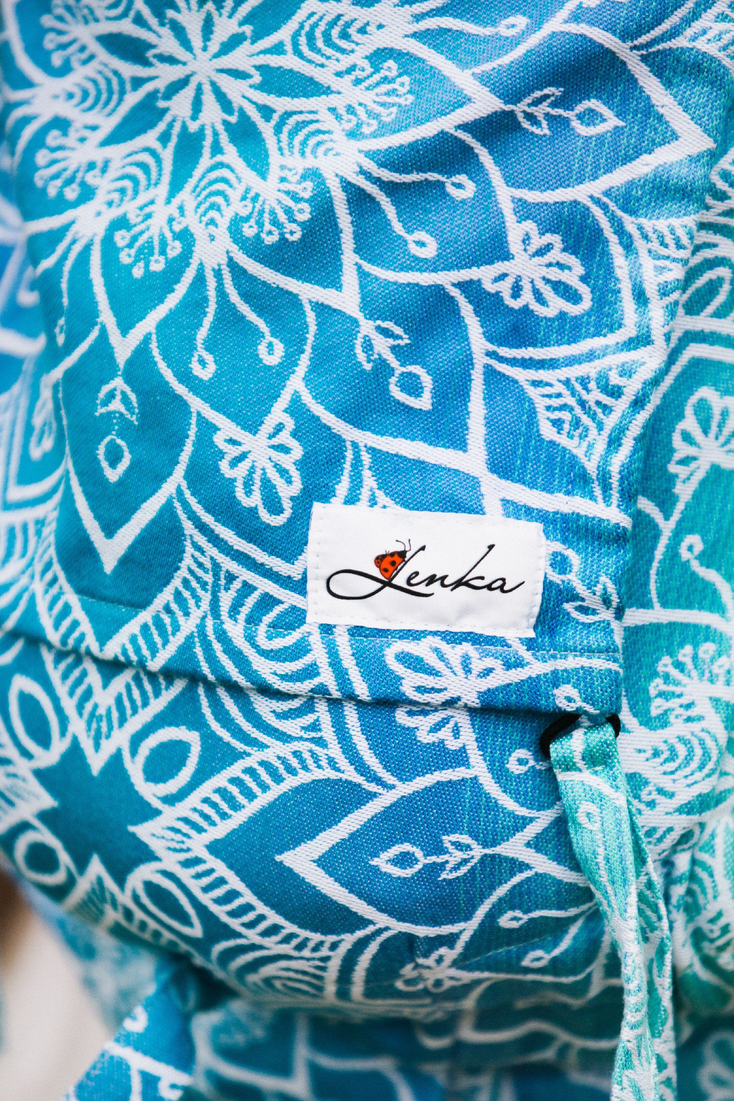 Be Lenka Nosítko Lenka 4ever - Mandala - modrá Ramenní popruhy: Široké s možnosťou kríženia - obrázek 5