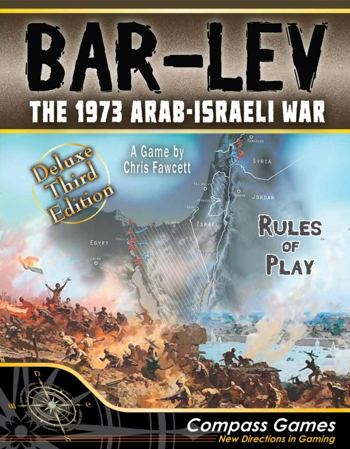 Compass Games Bar-Lev: The 1973 Arab-Israeli War Deluxe Edition - obrázek 1