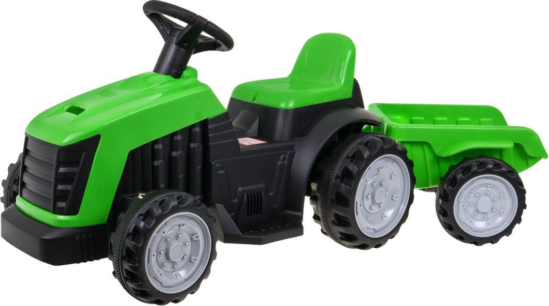 Elektrický traktor s přívěsem TR1908 - žlutý - obrázek 4