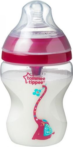 Tommee Tippee C2N ANTI-COLIC Girl 0m+ 260 ml kojenecká láhev 1 ks - obrázek 2