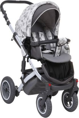Kočárek Baby Merc Faster III Style 2019 dvojkombinace bílý rám FIII/100C - obrázek 2