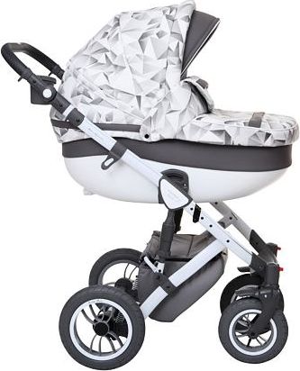 Kočárek Baby Merc Faster III Style 2019 dvojkombinace bílý rám FIII/100C - obrázek 7