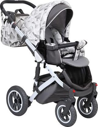 Kočárek Baby Merc Faster III Style 2019 dvojkombinace bílý rám FIII/100C - obrázek 10