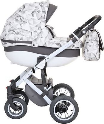 Kočárek Baby Merc Faster III Style 2019 dvojkombinace bílý rám FIII/100C - obrázek 11