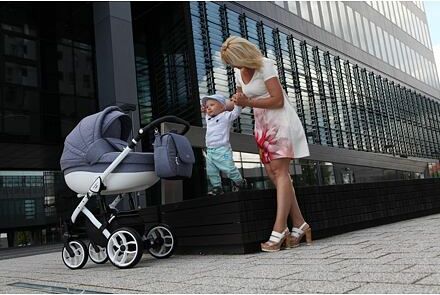Kočárek Baby Merc Faster II Style 2019 trojkombinace bílý rám s autosedačkou FII/17C - obrázek 21