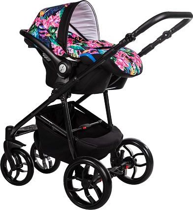 Kočárek Baby Merc La Noche 2019 trojkombinace s autosedačkou LN/09B - obrázek 4