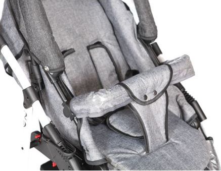 Kočárek Baby Merc Q9 2019 trojkombinace bílý rám s autosedačkou Q9/180C - obrázek 9