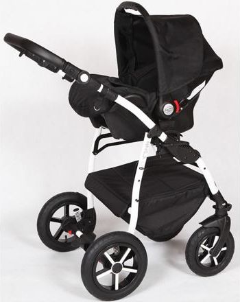 Kočárek Baby Merc Zipy Q 2019 trojkombinace bílý rám s autosedačkou ZQ/138C - obrázek 3