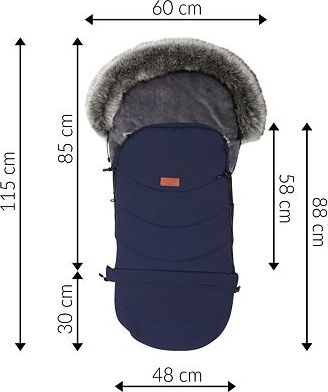 Fusak Baby Merc Eskimo červená - obrázek 2