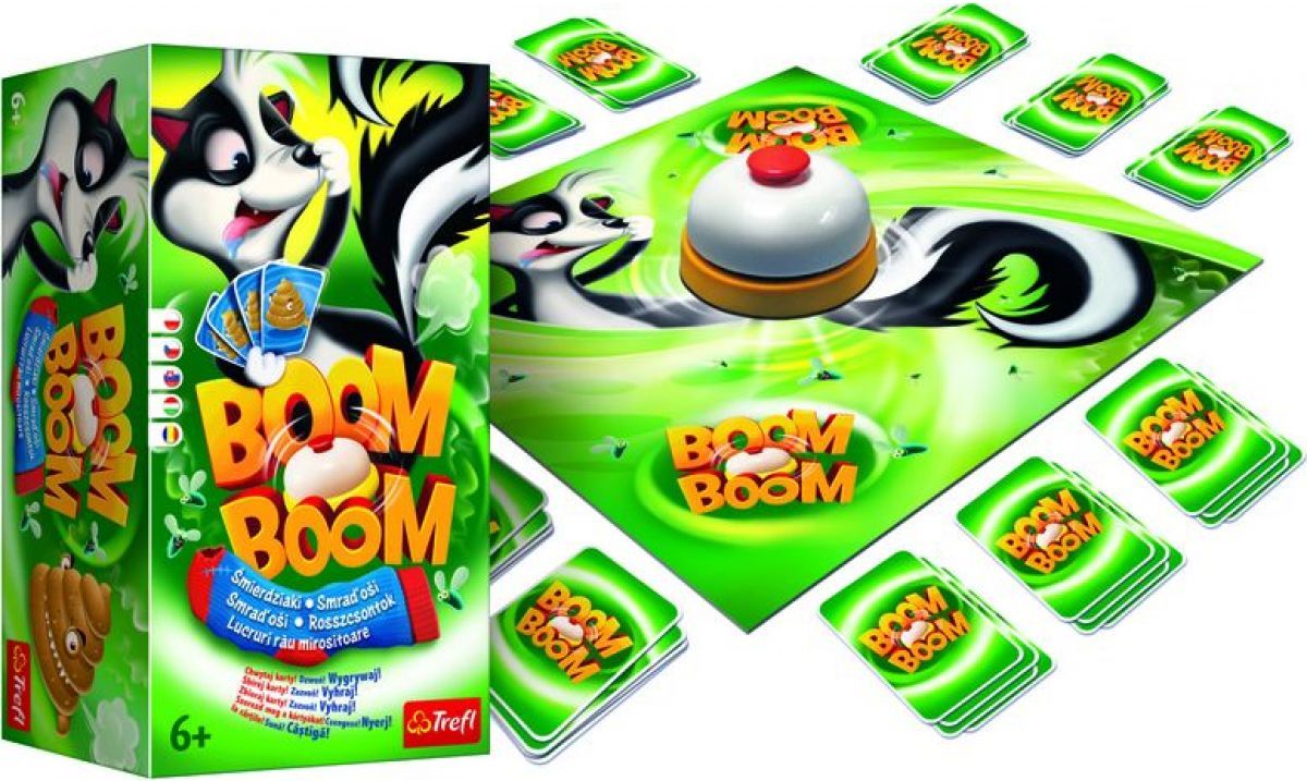 Trefl Boom Boom Smraďoši společenská hra - obrázek 1