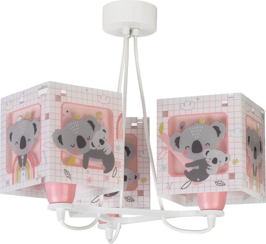 Dalber Dětský lustr KOALA 63267S růžové - obrázek 2