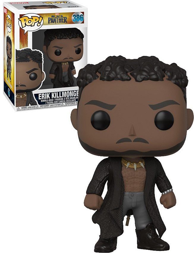 POP! Bobble Marvel: Black Panther: Killmonger 2 - obrázek 4