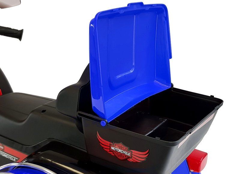 Dětská elektrická motorka ABM-5288 - bílá - obrázek 6