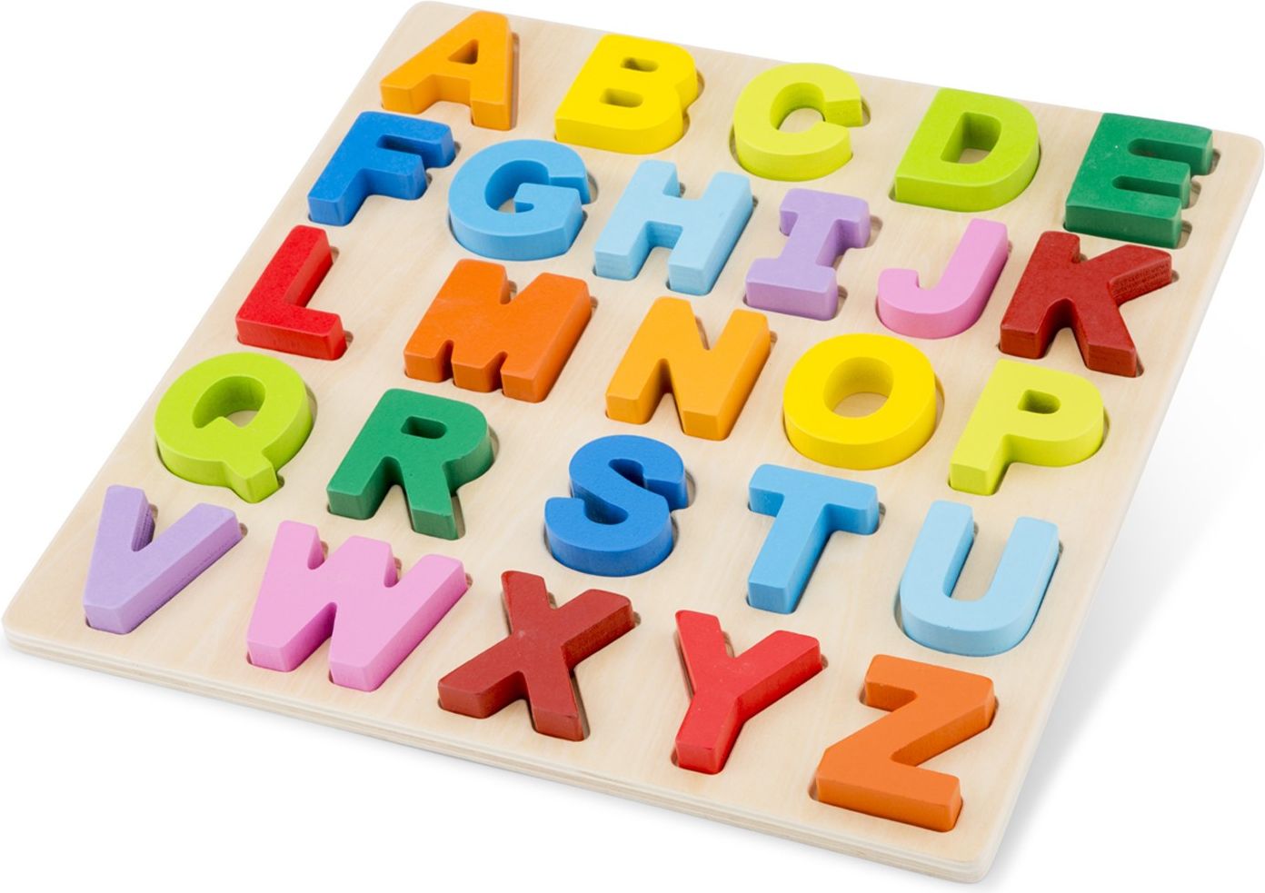New Classic Toys Dřevěné vkládací puzzle abeceda - obrázek 1