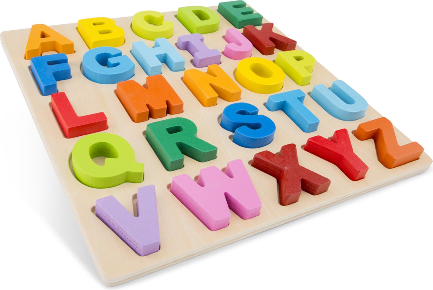 New Classic Toys Dřevěné vkládací puzzle abeceda - obrázek 2