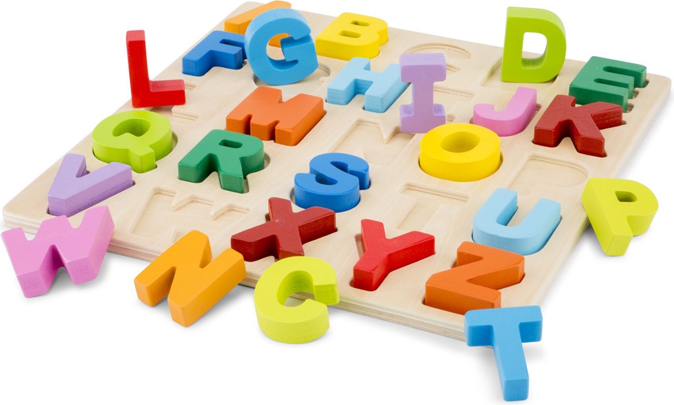 New Classic Toys Dřevěné vkládací puzzle abeceda - obrázek 3