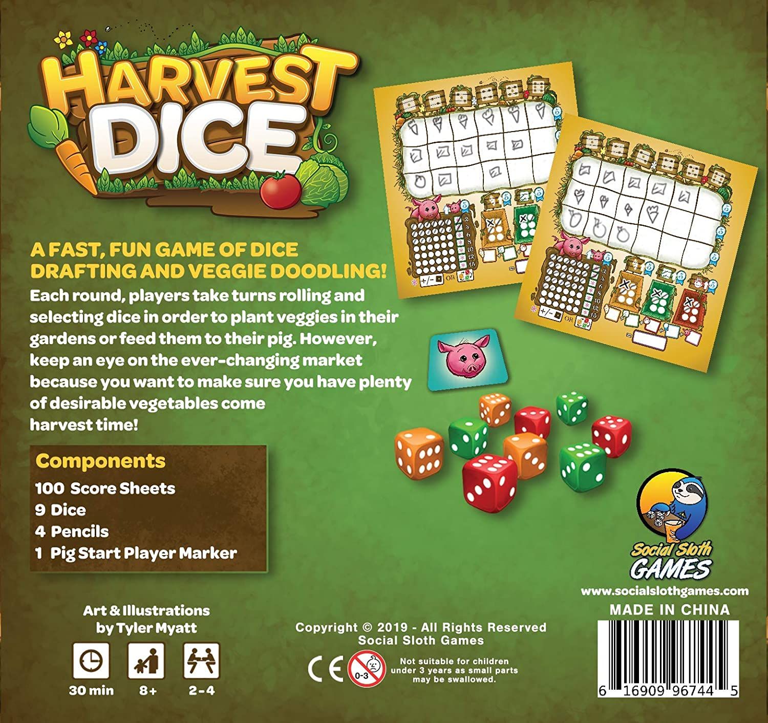 Grey Fox Games Harvest Dice - EN - obrázek 3