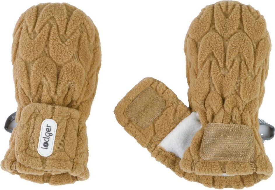 Rukavičky Lodger Mittens Empire Fleece Dark Honey - obrázek 2