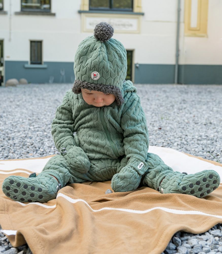 Rukavičky Lodger Mittens Empire Fleece Geen Bay - obrázek 2