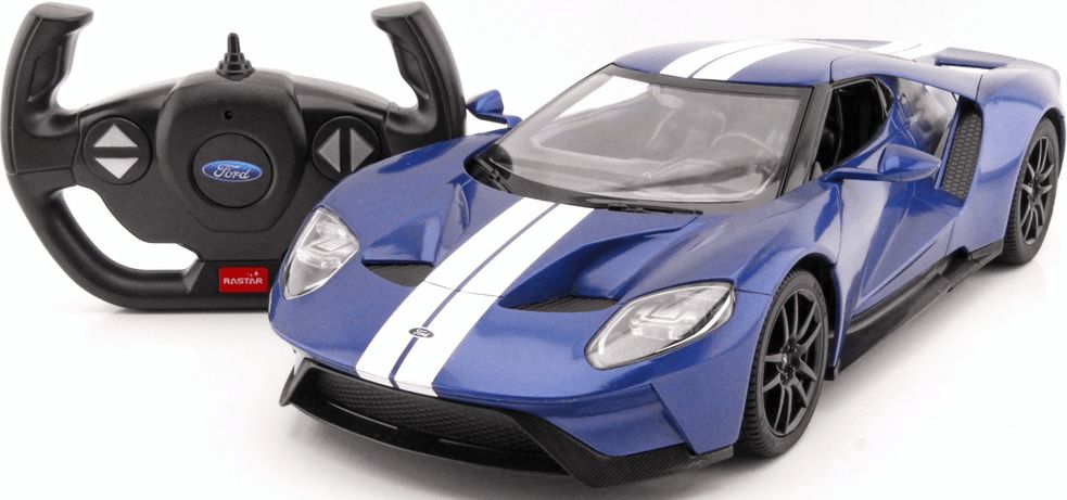 Mondo Motors RC Ford GT 2,4Ghz 1:14 light + open door modré - obrázek 1