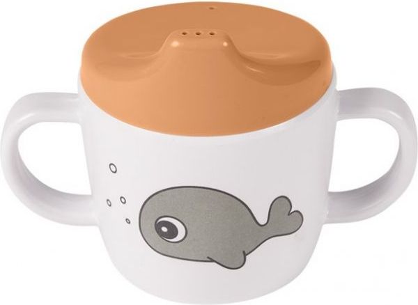 Hrníček s oušky Done by Deer Sea Friends Grey/Mustard 2020 - obrázek 1