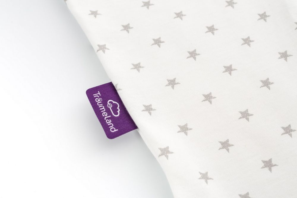 Letní spací pytel Träumeland Liebmich 110 cm Tencel Weiß Mit Gelben Sternen 2020 - obrázek 2