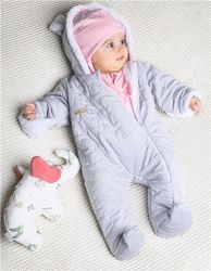 Overal/Kombinéza zimní - NICOL KIDS WINTER šedá - vel.68 - obrázek 2