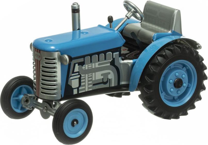 Kovap Traktor ZETOR SOLO modrý – plastové disky kol - obrázek 1