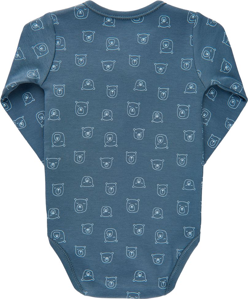 Fixoni novorozenecké body s dlouhým rukávem 422007-7337 Velikost: 50 - obrázek 2