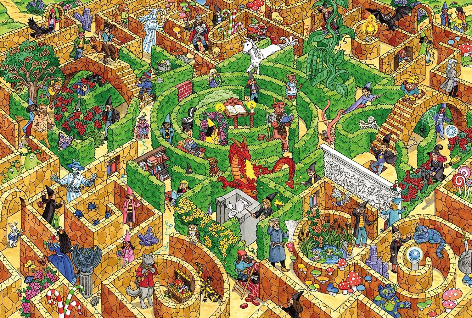 SCHMIDT Puzzle Labyrint 150 dílků - obrázek 1