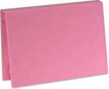 BABYMATEX Prostěradlo Jersey s gumou, 60x120 růžová - obrázek 1