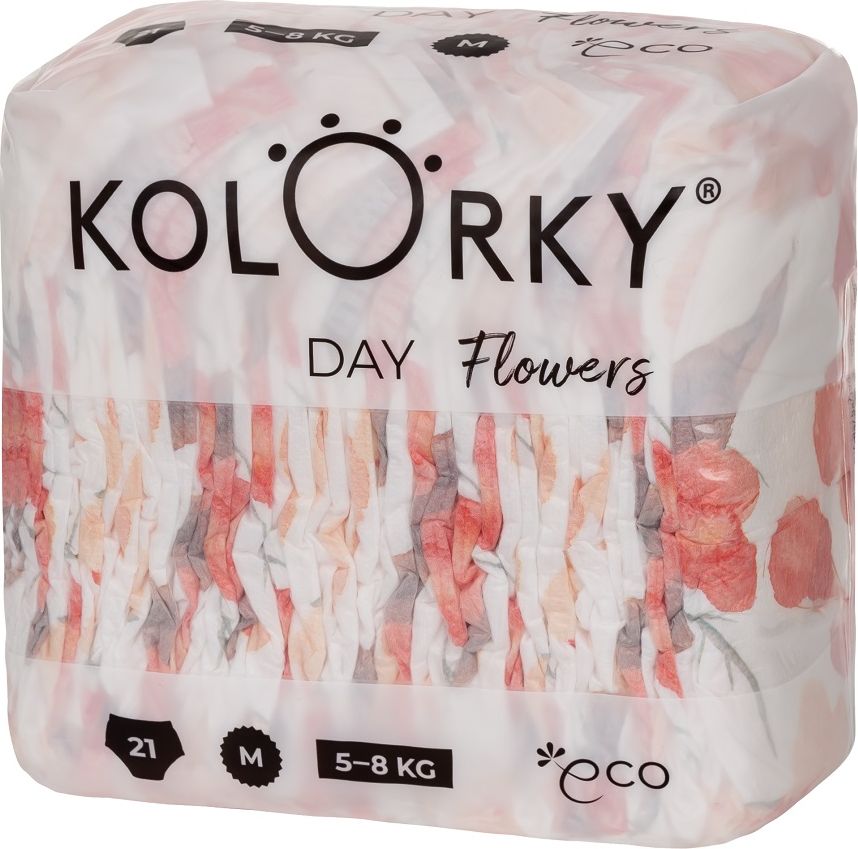 KOLORKY DAY pruhy M 5-8 kg 21 ks - obrázek 1