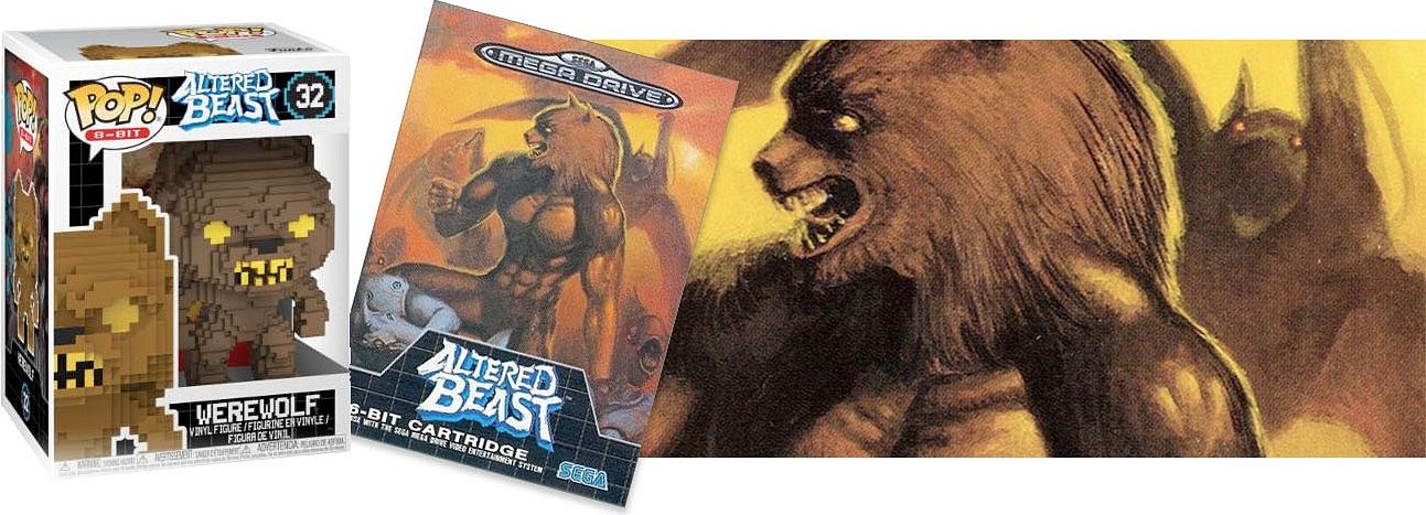 Lamps POP! Vinyl Altered Beasts: 8-Bit Greek Warrior (Werewolf) - obrázek 3