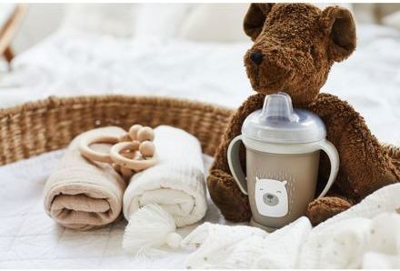 LOVI Hrníček nevylévací 210ml BUDDY BEAR 9m+ - obrázek 3