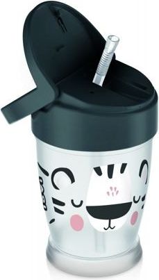 LOVI Hrníček se slámkou SALT&PEPPER JUNIOR 250 ml - obrázek 2